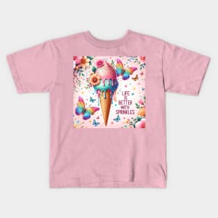 Life Is Better With Sprinkles Kids T-Shirt